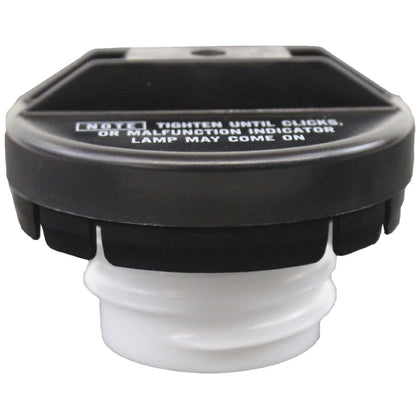 Toyota genuine fuel cap front view showing seal and OEM finish for reliable sealing