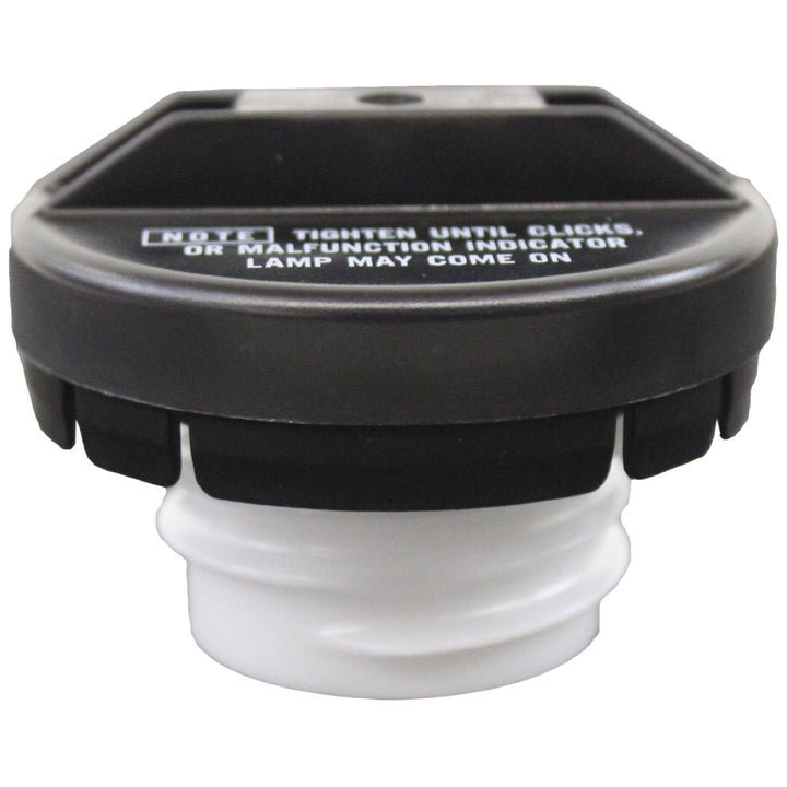 Toyota genuine fuel cap front view showing seal and OEM finish for reliable sealing