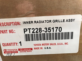 Toyota TRD Pro grill close-up texture highlighting durable factory finish
