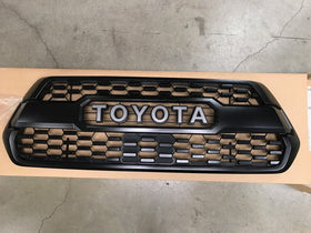 Toyota TRD Pro grill front view showing OEM fit and restored appearance