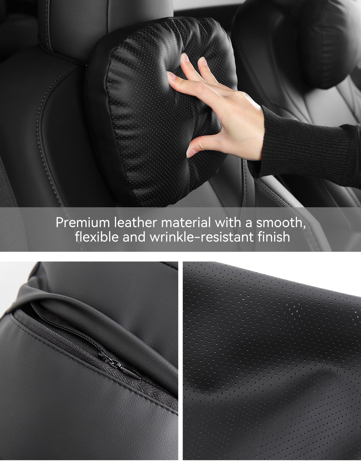 TPARTS perforation detail close-up showing breathable holes that reduce heat buildup