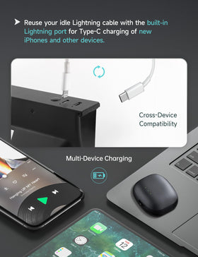 TPARTS retractable cable action with cable popping out for immediate use