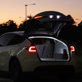 TPARTS in nighttime trunk scene aiding safe loading with clear illumination benefit