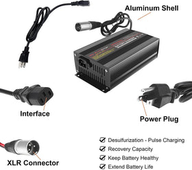 TPE internal cooling fan visible to manage temperature and extend charger life