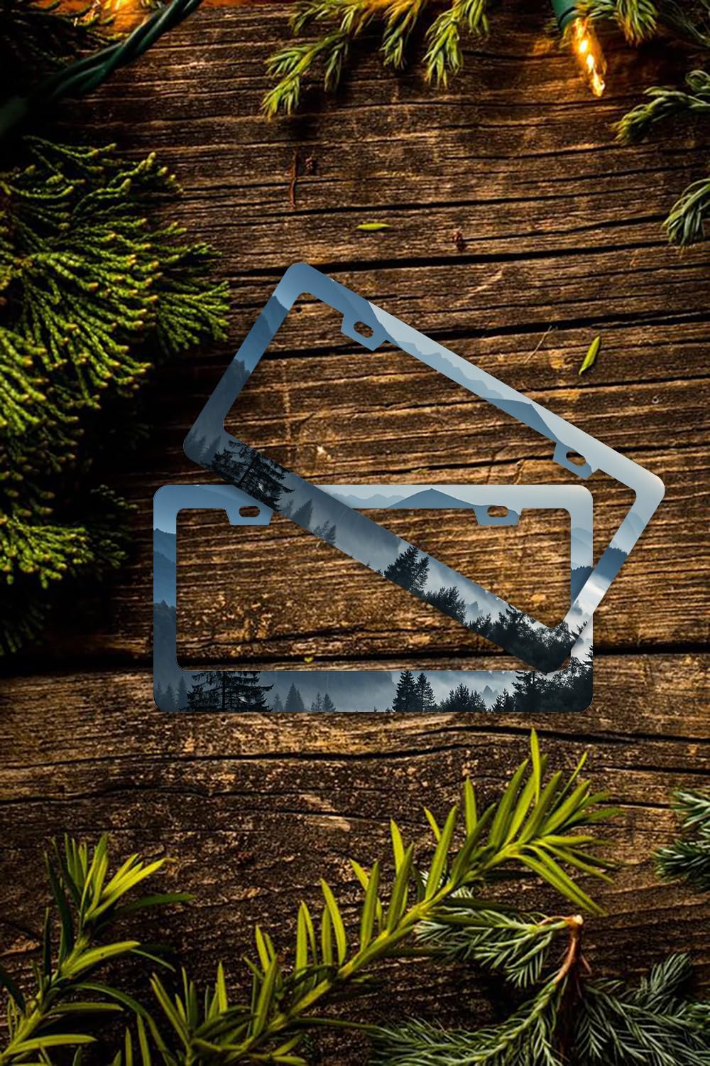 TQFTPT packaged set ready to gift showing both frames and installation accessories included