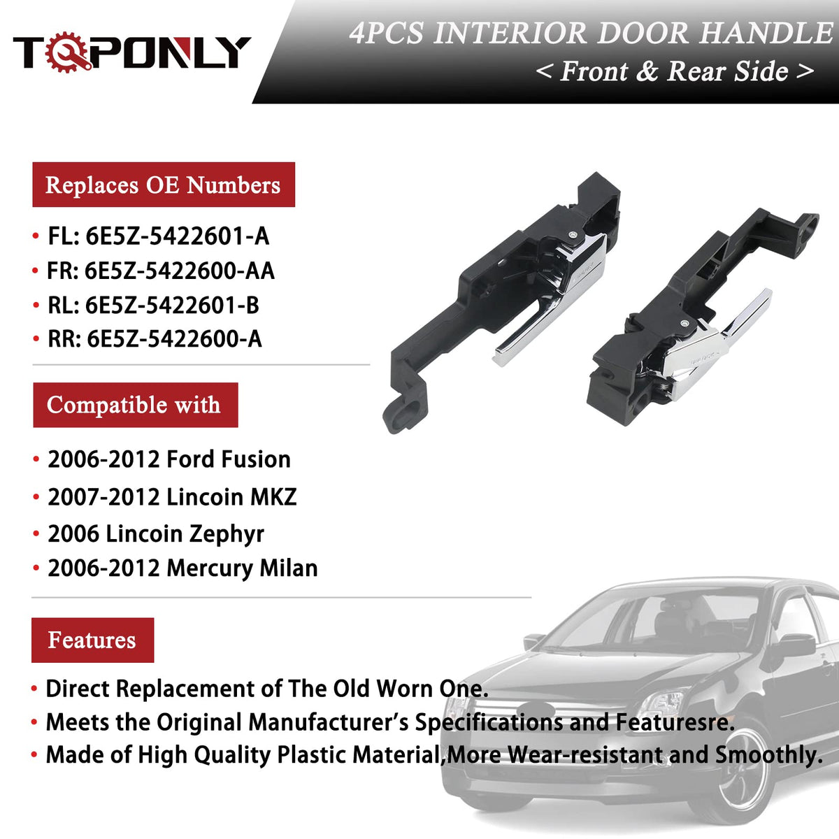 TQPONLY black base detail highlighting durable plastic and secure mount
