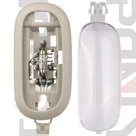 TQPONLY close-up of reading lens and bulb showing clear light output