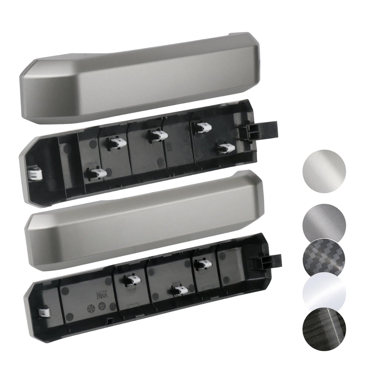 TQPONLY front door cover assembly showing clean fit and restored appearance