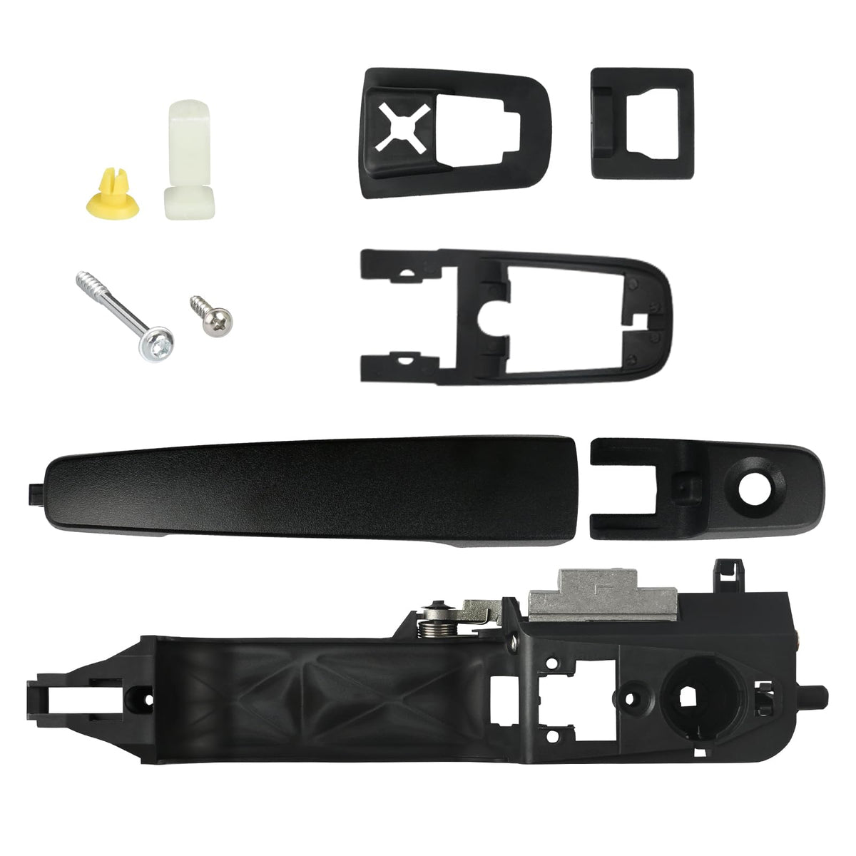 TQPONLY front left handle assembly showing fit and reliable operation