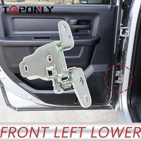 TQPONLY hinge close-up on pivot pin showing durable construction benefit