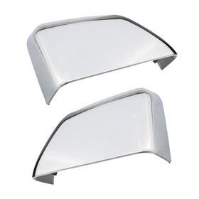 TQPONLY chrome mirror caps front view showing restored OEM look and protection