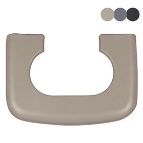 TQPONLY front-facing cup holder replacement pad in tan beige showing clean finish and fit benefits