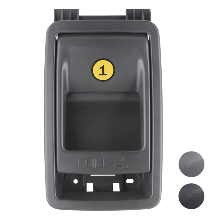 TQPONLY front view handle showing shape and clip for easy replacement