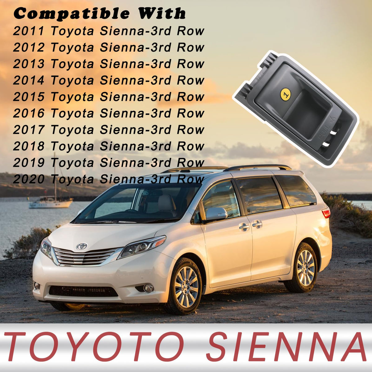 TQPONLY installed on Sienna left third-row seat restoring fold function