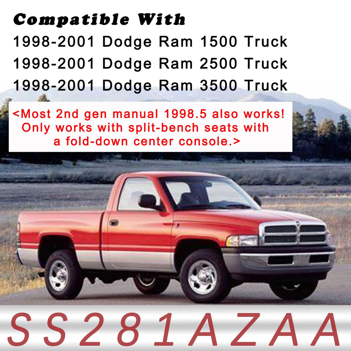 TQPONLY installed in Dodge Ram console improving reach and convenience