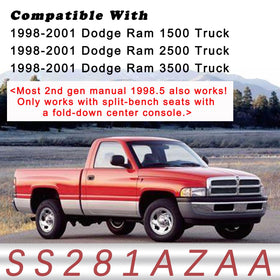 TQPONLY installed in Dodge Ram console improving reach and convenience