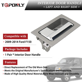 TQPONLY installed passenger-side handle showing matching interior appearance