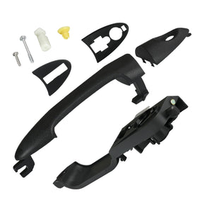 TQPONLY kit mounted on a Ford Focus door demonstrating restored operation