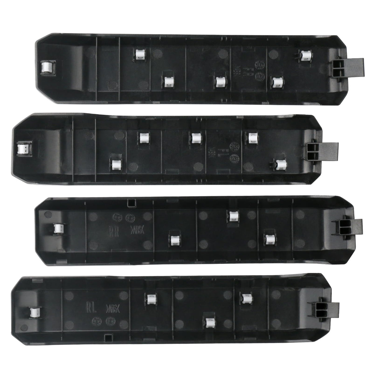TQPONLY label and backside mounting showing clip locations for secure install