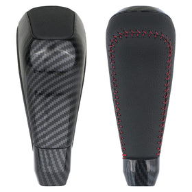 TQPONLY angled shot showing leather grip for comfortable daily use