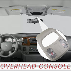 TQPONLY illuminated overhead lamp in cabin highlighting improved visibility