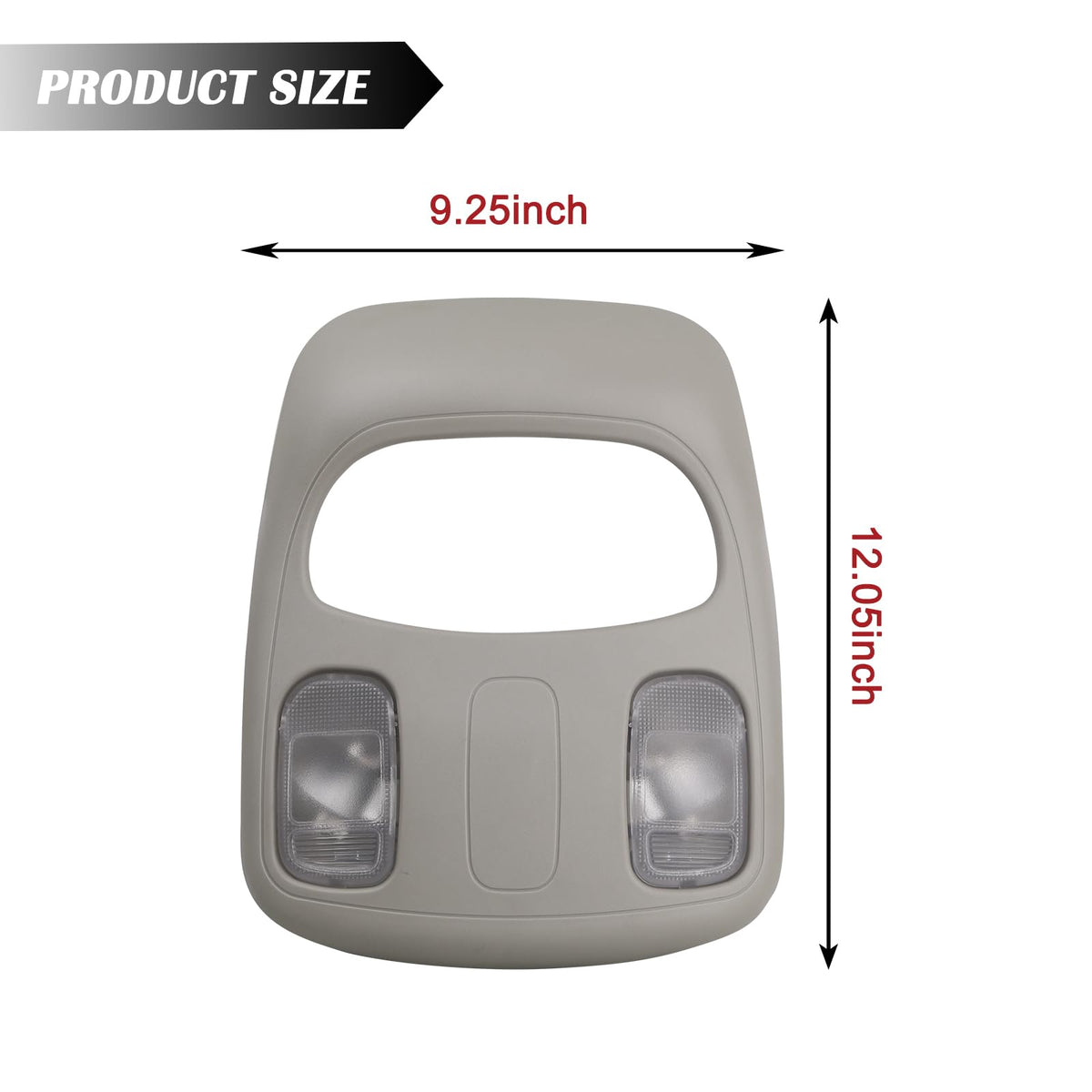 TQPONLY textured plastic housing detail showing durable finish and factory match