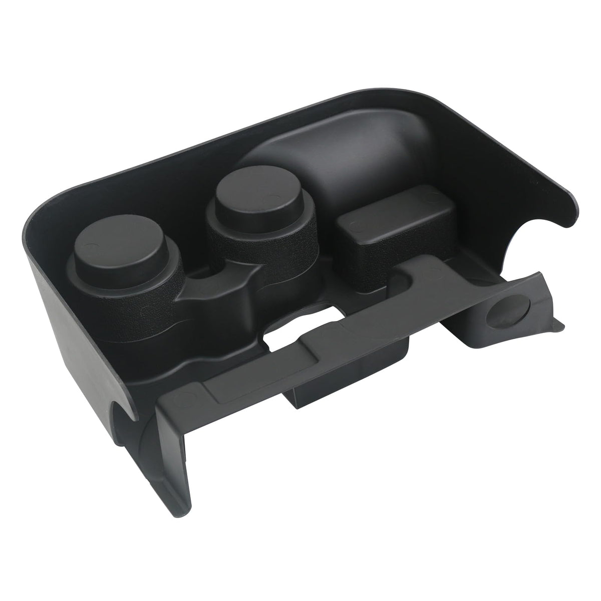 TQPONLY cup holder with water bottle demonstrating size and stability