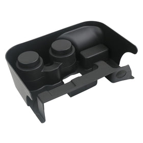 TQPONLY cup holder with water bottle demonstrating size and stability