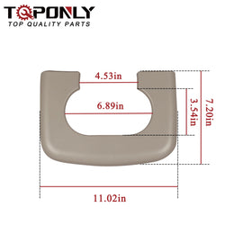 TQPONLY pad beside ruler and tools illustrating size and simple DIY replacement benefit