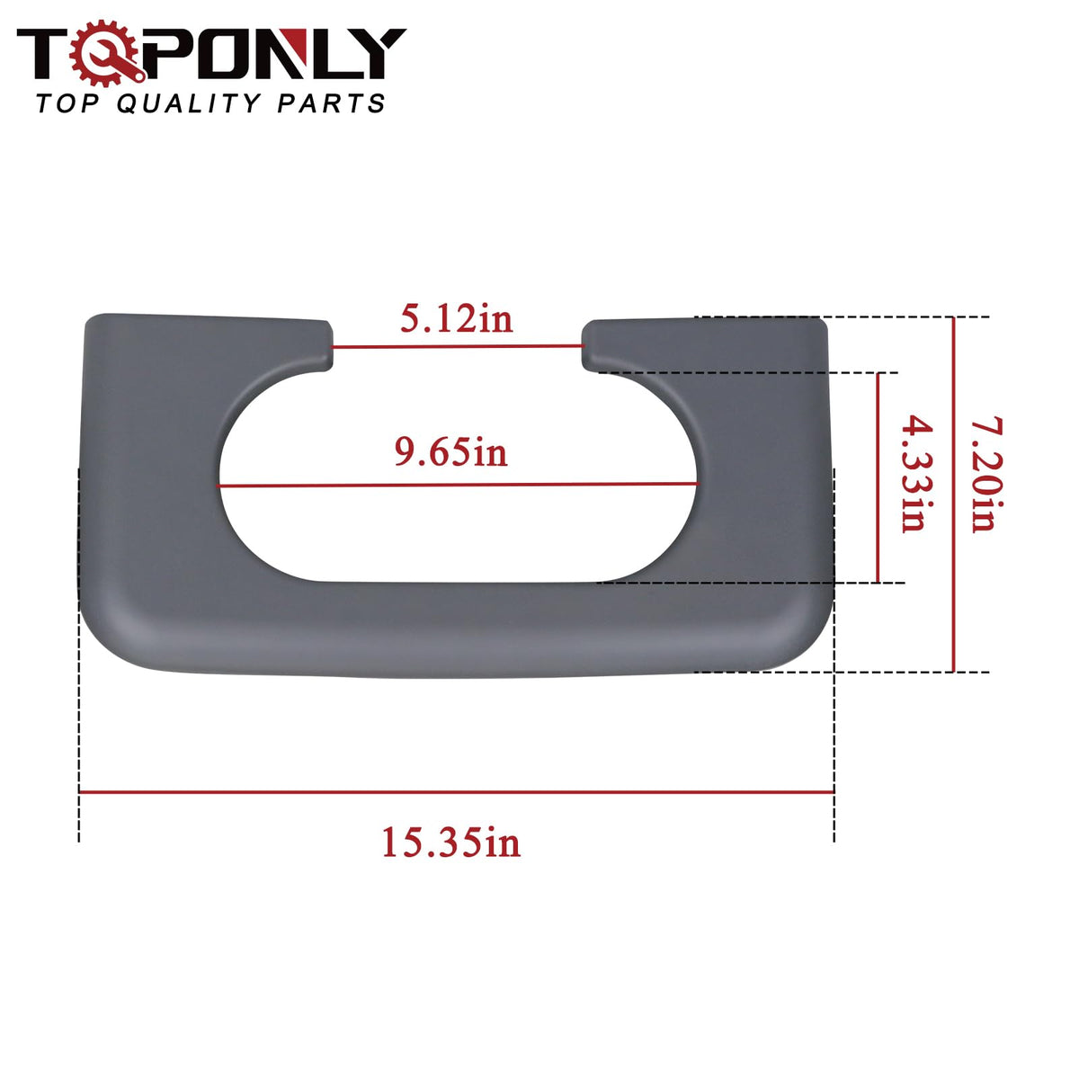 TQPONLY size comparison next to can showing accurate scale