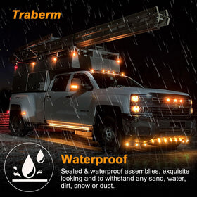 Traberm sealed housing under water showing IP67 protection benefit