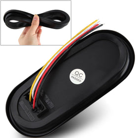 Traberm wiring and rubber grommet connector detail for quick, correct installation