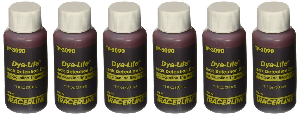 TRACER TP-3090-0601 front packaging showing six 1-ounce bottles for easy storage