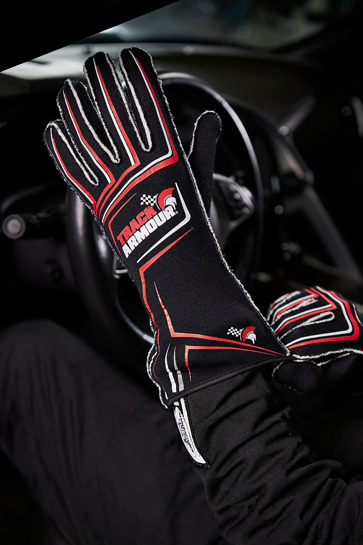 TRACK ARMOUR Series 4 fitted wrist detail for secure fit