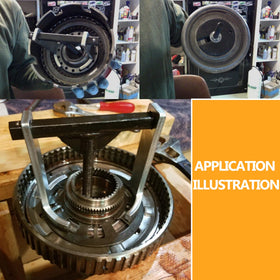 TradeINArt on a workbench with transmission parts for practical shop use