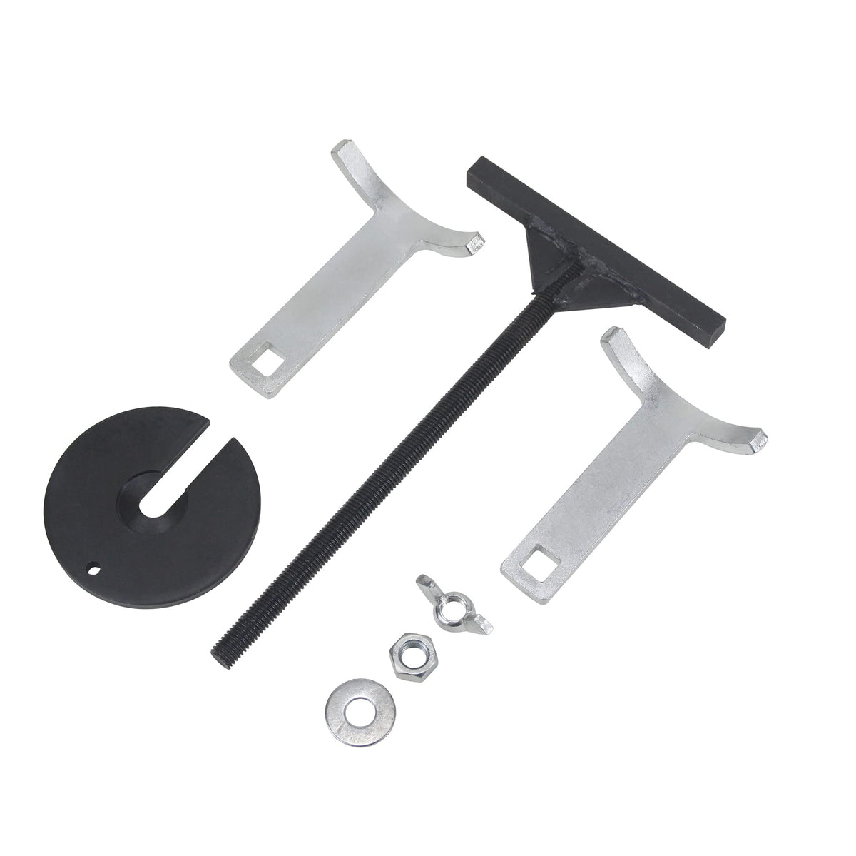 TradeINArt side profile positioned on a clutch drum demonstrating use