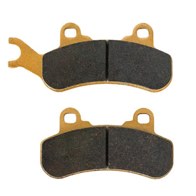Traild pads mounted on rear caliper showing consistent braking control