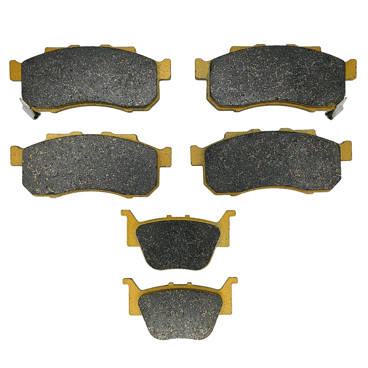 Traild ceramic brake pad close-up showing textured compound and durable surface for consistent bite