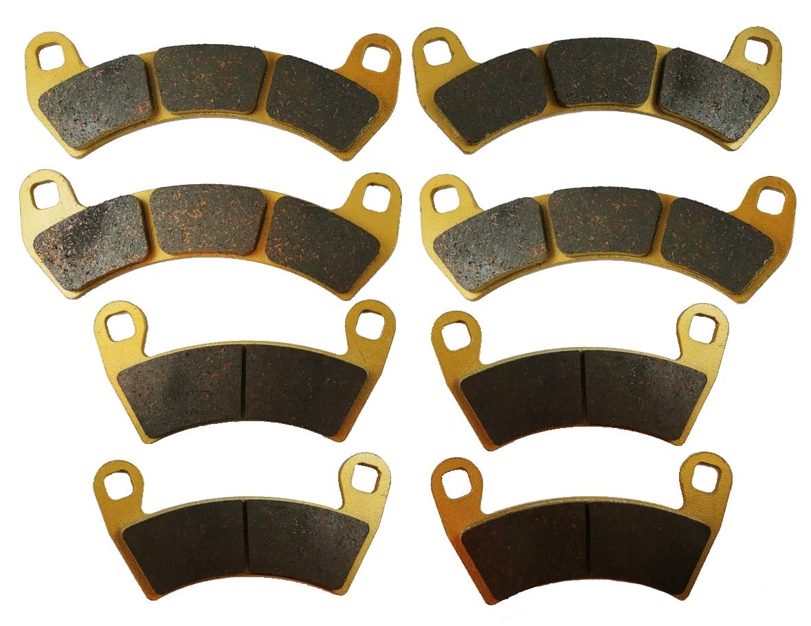 Traild ceramic pad close-up highlighting textured compound for consistent braking