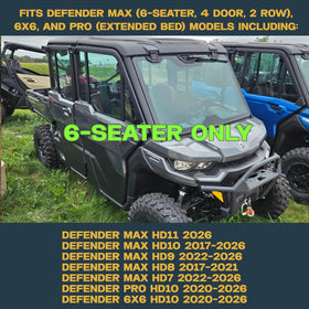 Traild rear packaging display with clear fitment labels for easy installation