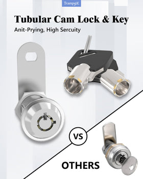 Trampgik chrome plated surface close view showing corrosion-resistant finish