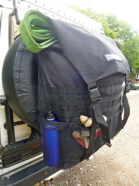 Trasharoo X-strap and buckles detail showing reinforced attachment benefit