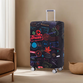 TRAVELKIN on airport carousel for fast visual identification and protection