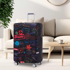 TRAVELKIN multiple suitcases showing relative sizes and accurate fit guidance