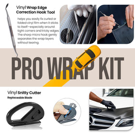 TRAYCLICKS magnetic holders anchored on car door securing vinyl placement
