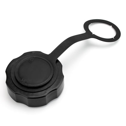 Trdzi fuel cap front view showing secure fit and quick replacement benefit