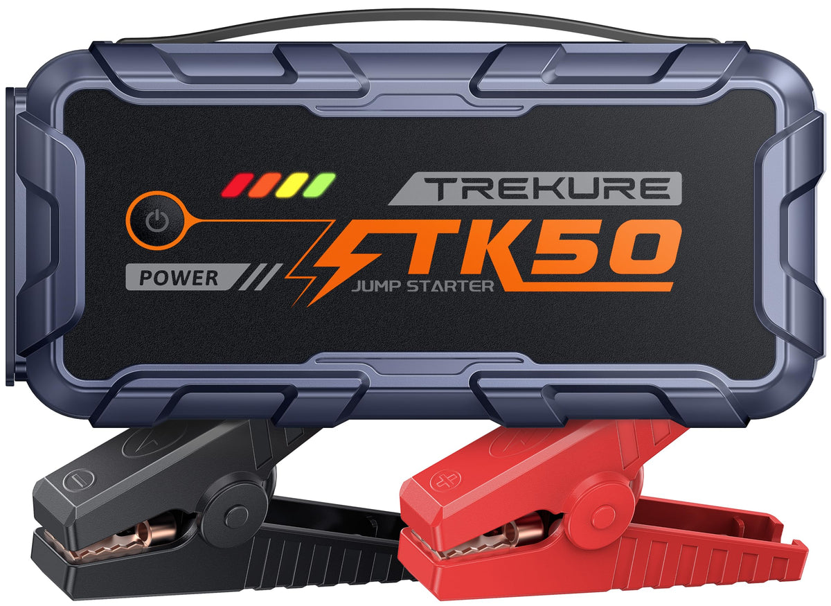 TREKURE front view showing compact design and controls for quick access