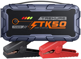 TREKURE front view showing compact design and controls for quick access