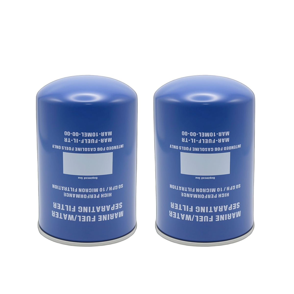 trepb front view of two-pack filters showing label and fit benefit