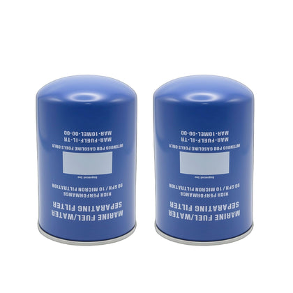 trepb front view of two-pack filters showing label and fit benefit